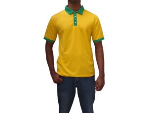 BAFANA YELLOW GOLF SHIRT CASUAL