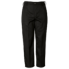 BLACK POLY COTTON TROUSER