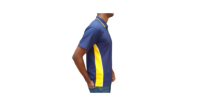 CALEB 1 NAVY AND YELLOW WHITE PIPING GOLFER SIDE