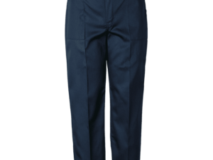 NAVY POLY COTTON TROUSER