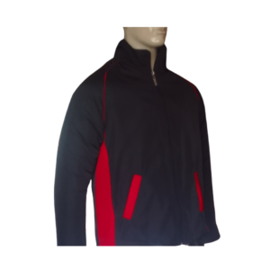 MICRO FIBRE JACKET RED FRONT png