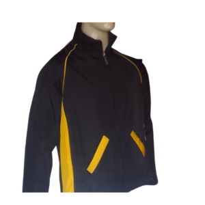 MICRO FIBRE JACKET YELLOW FRONT png