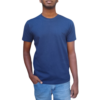 POLYESTER BIRD EYE NAVY T SHIRT