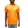 POLYESTER BIRD EYE ORANGE T SHIRT