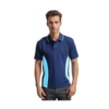 NAVY AND LT BLUE GOLF SHIRT